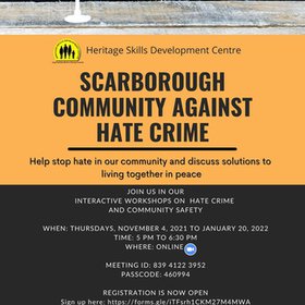 Workshop on Hate Crime and Community Safety
